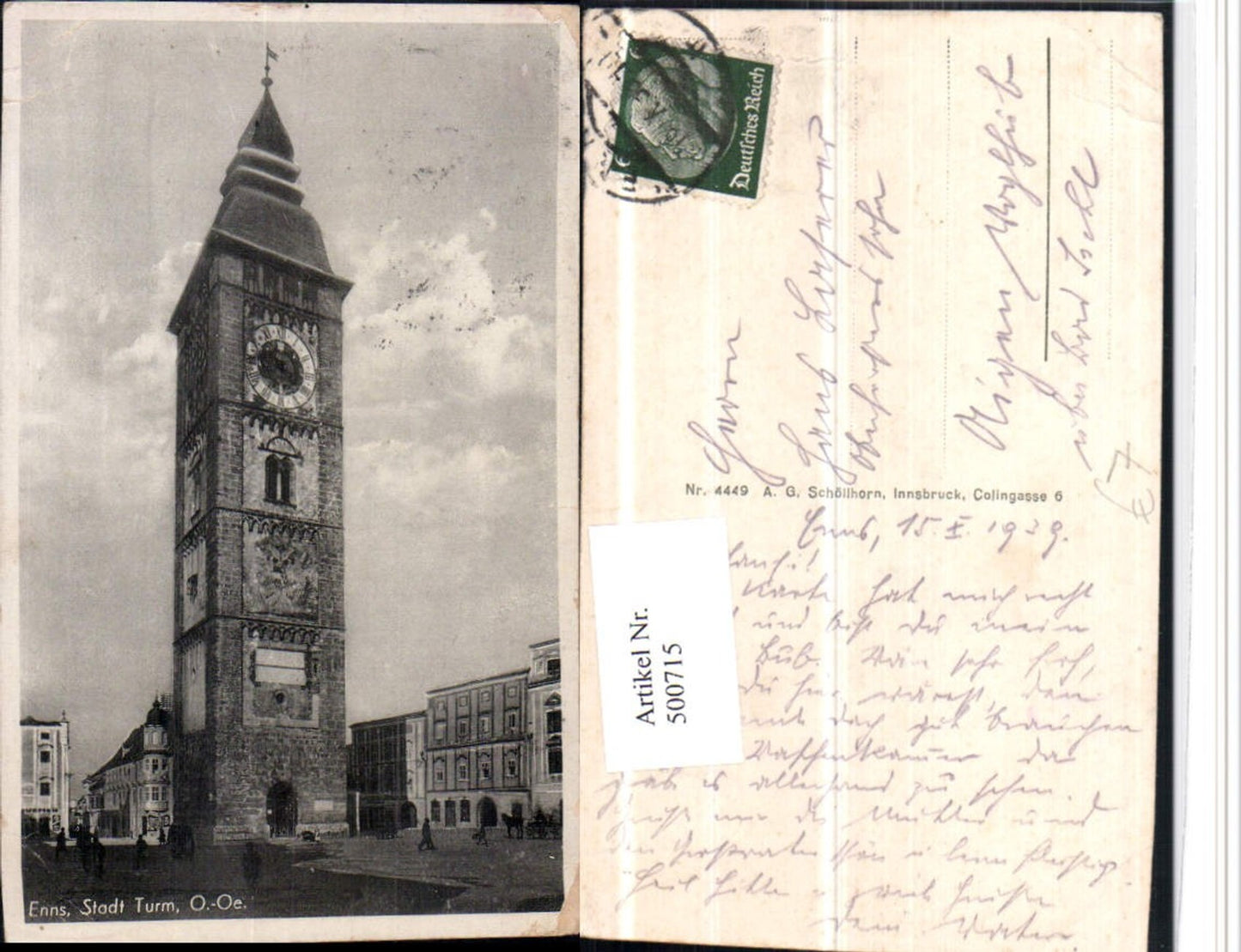 500715,Enns Stadt Turm