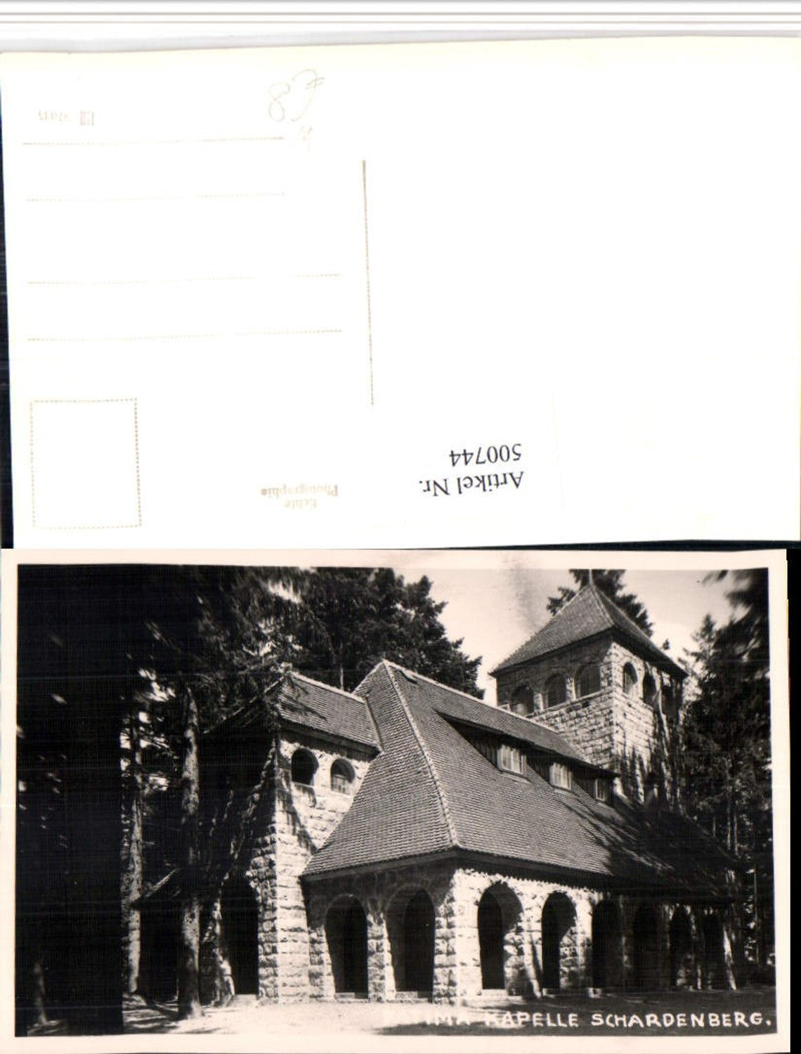 500744,Schardenberg Fatima Kapelle Kirche