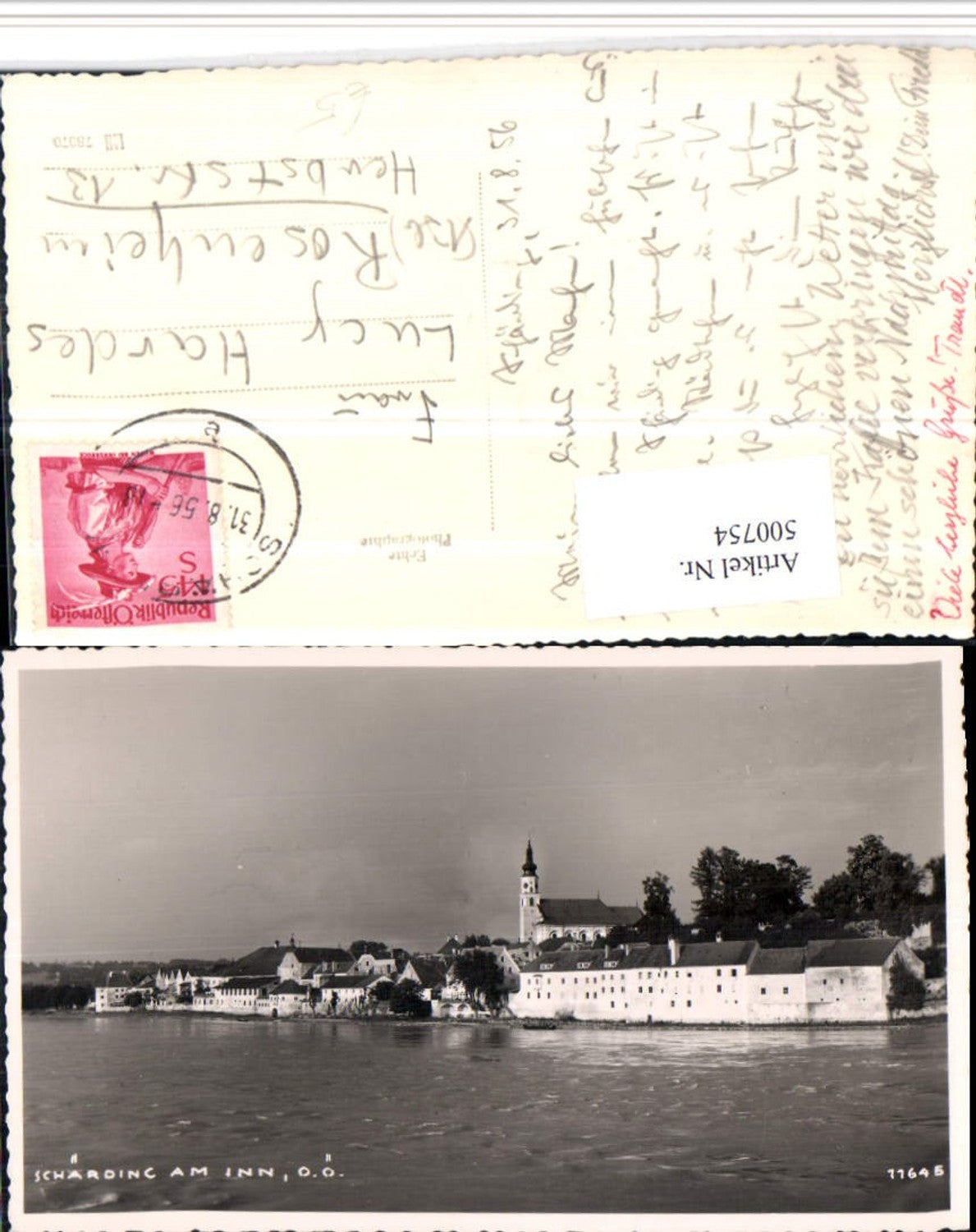 500754,Schärding am Inn Teilansicht