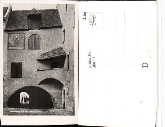 500771,Schärding am Inn Wassertor Tor