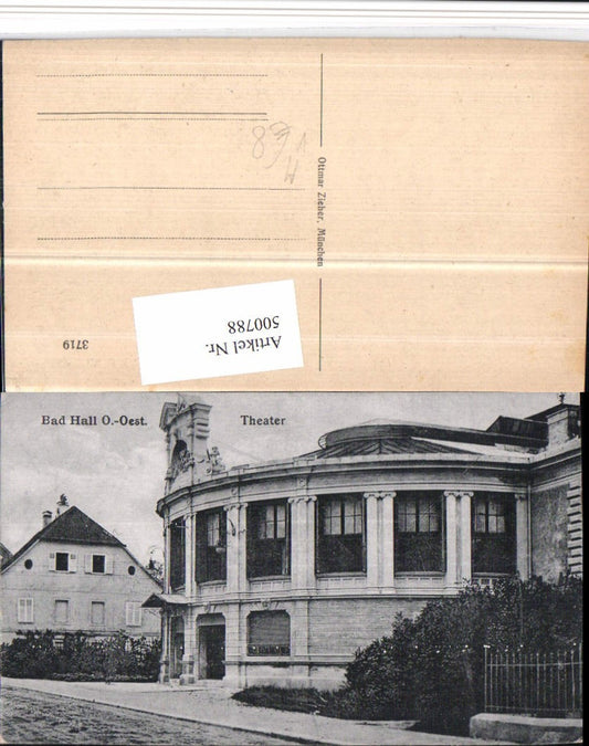 500788,Bad Hall Theater Gebäude pub Ottmar Zieher 3719