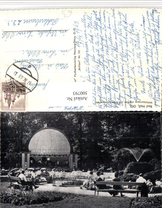 500793,Bad Hall Kurpark Musikpavillon
