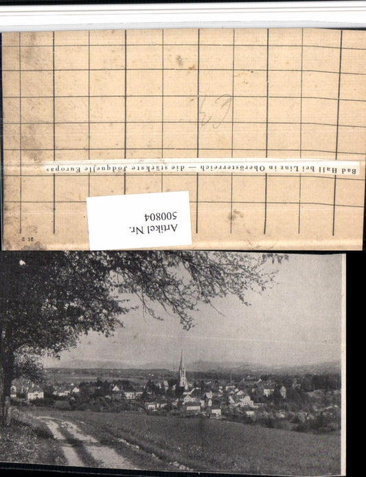 500804,Bad Hall Totale Wegpartie