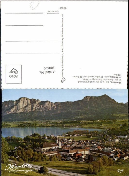 500829,Mondsee Totale Bergkulisse pub Cosy