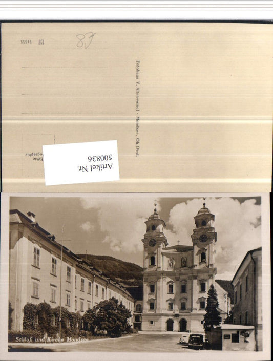 500836,Mondsee Schloss u. Kirche