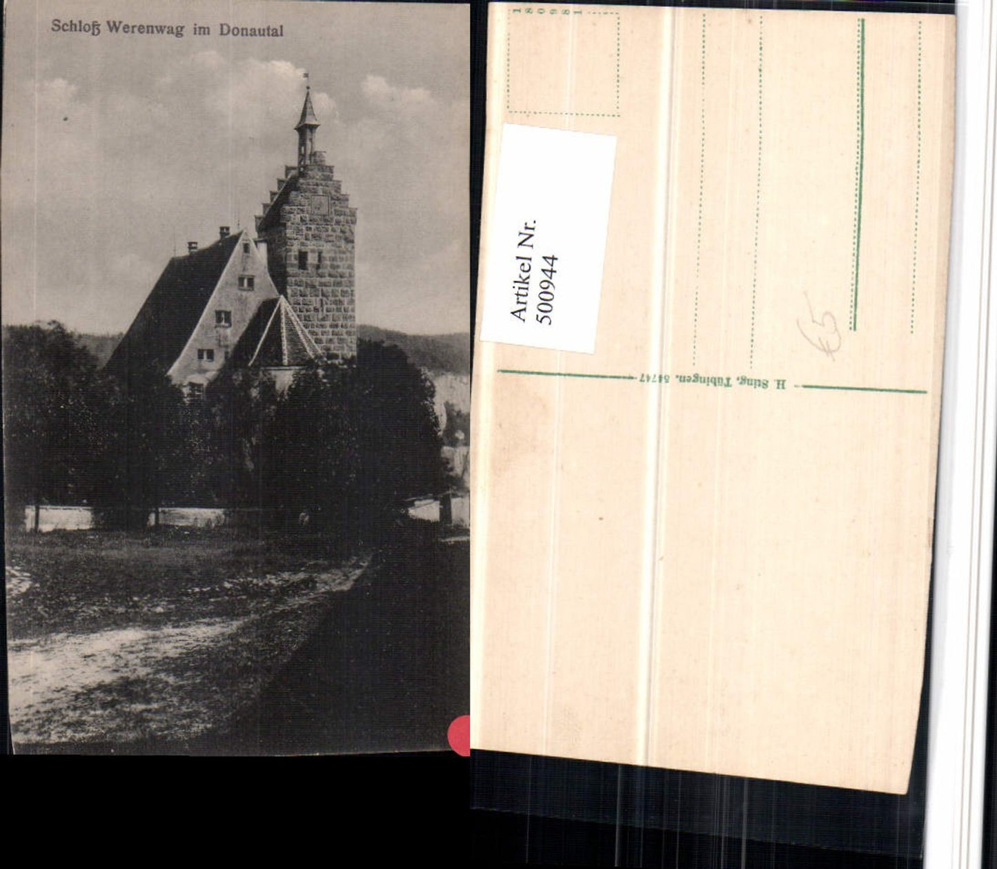 500944,Schloss Werenwag im Donautal b. Beuron
