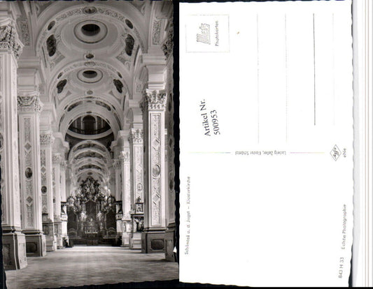 500953,Schöntal an d. Jagst Klosterkirche Kirche Innenansicht
