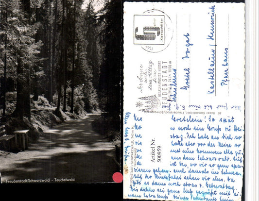 500959, Freudenstadt in the Black Forest, Teuchelwald Forest Trail