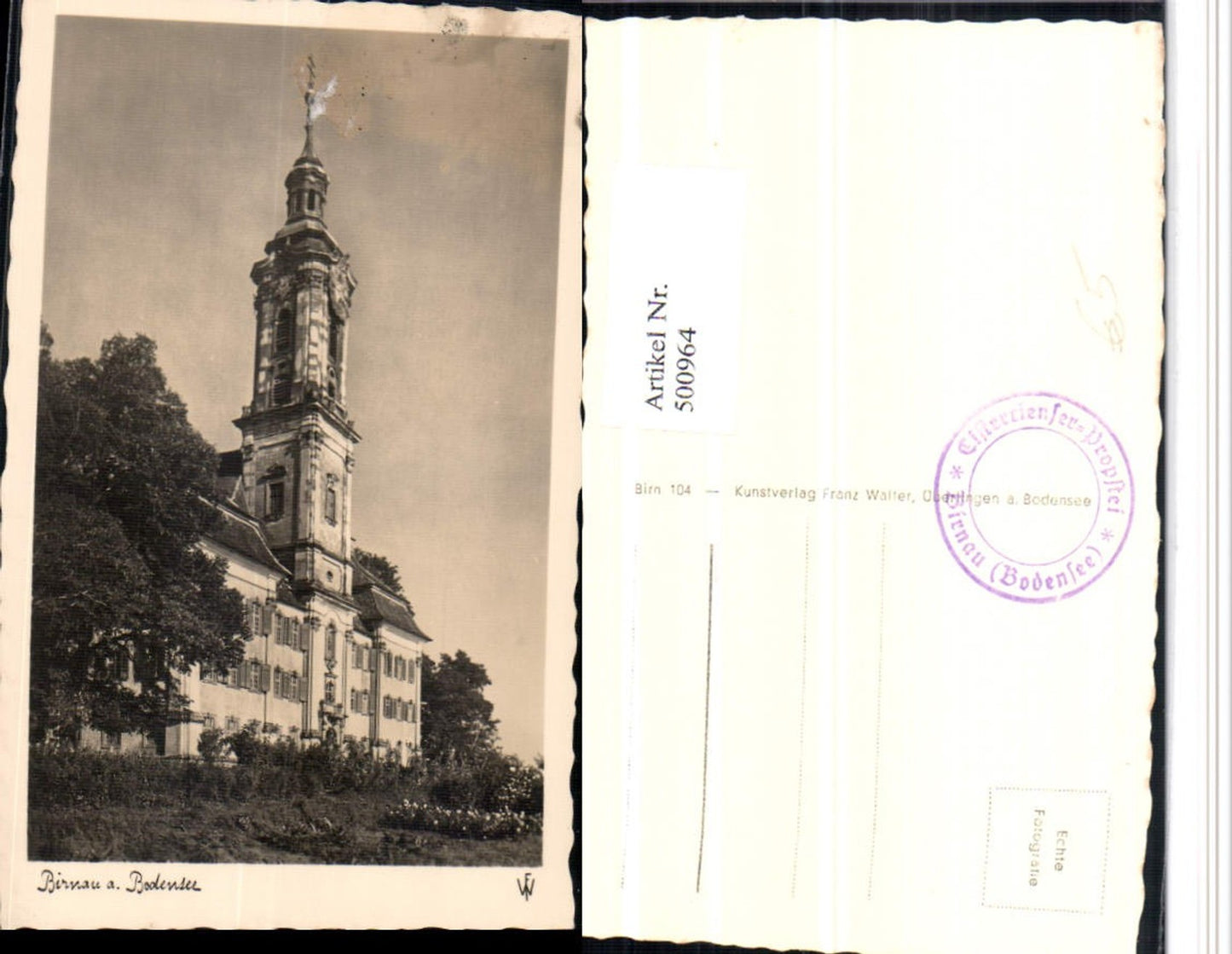 500964,Birnau am Bodensee Kirche
