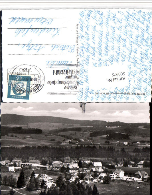 500975, Hinterzarten in the Black Forest, Total