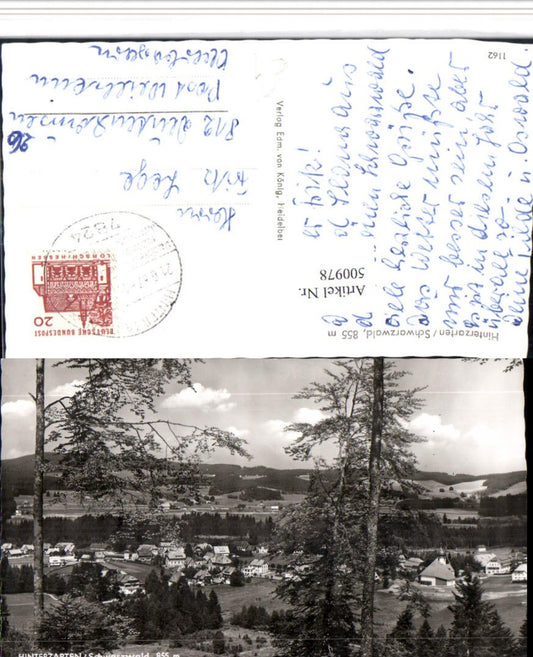 500978, Hinterzarten in the Black Forest, general view