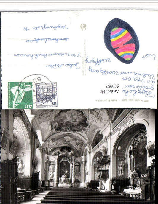 500993, Michelfeld Parish Church, Church Interior View