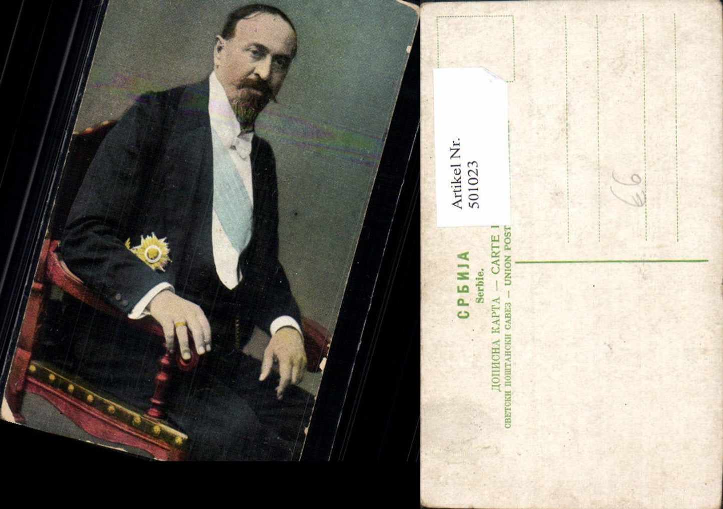 501023,Mr. Kosta Stoyanovits Politiker