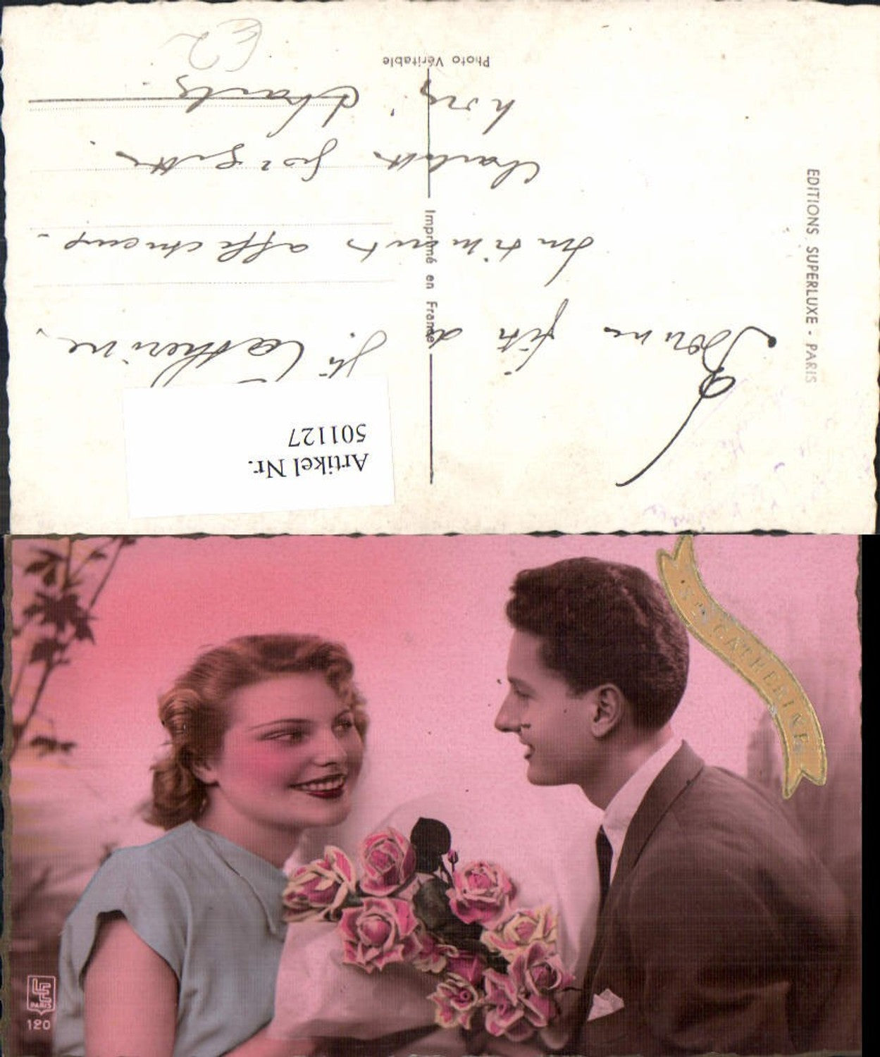 501127,Paar Liebe Verliebter Blick Rosen Strauß Blumen