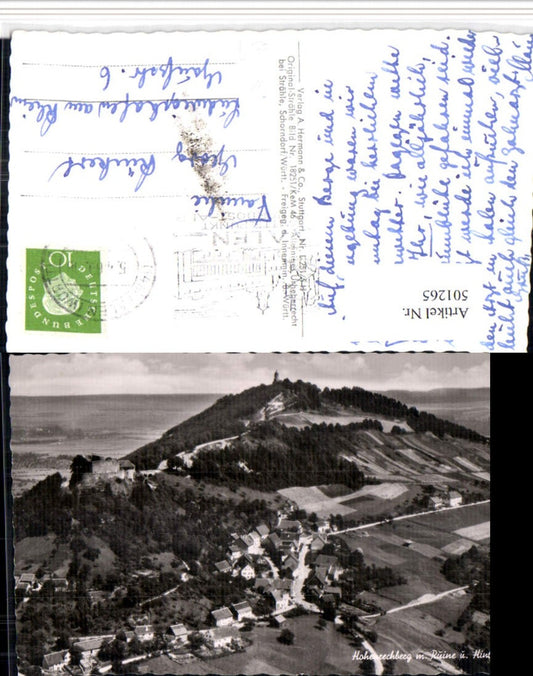 501265, Hohenrechberg Total with ruins and Hinterweiler near Schwäbisch Gmünd