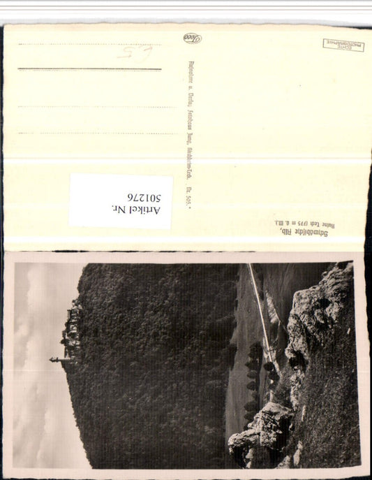 501276, Swabian Alb, Teck Castle ruins near Owen
