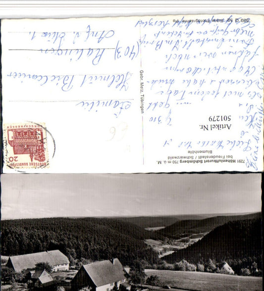 501279, Schömberg near Freudenstadt in the Black Forest, Blumenhöhe