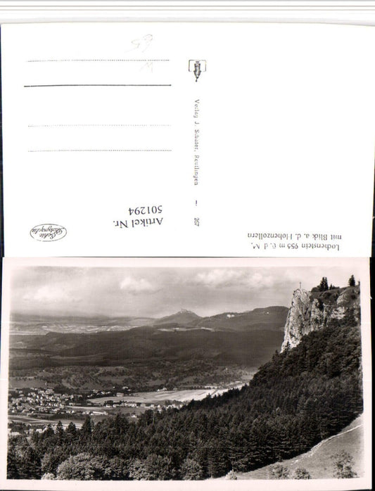 501294, Lochenstein near Weilstetten with a view of Hohenzollern