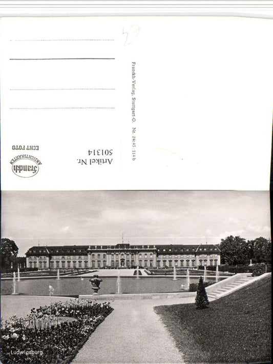 501314,Ludwigsburg Schloss Teich