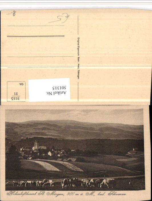 501315, St. Märgen in the Black Forest Total cattle