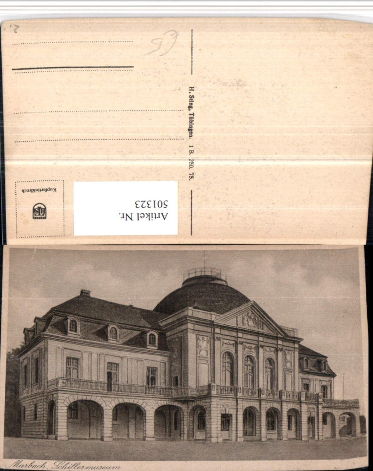 501323,Marbach am Neckar Schillermuseum Gebäude