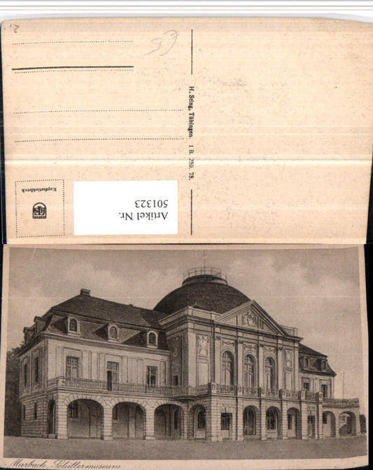 501323, Marbach am Neckar Schiller Museum Building