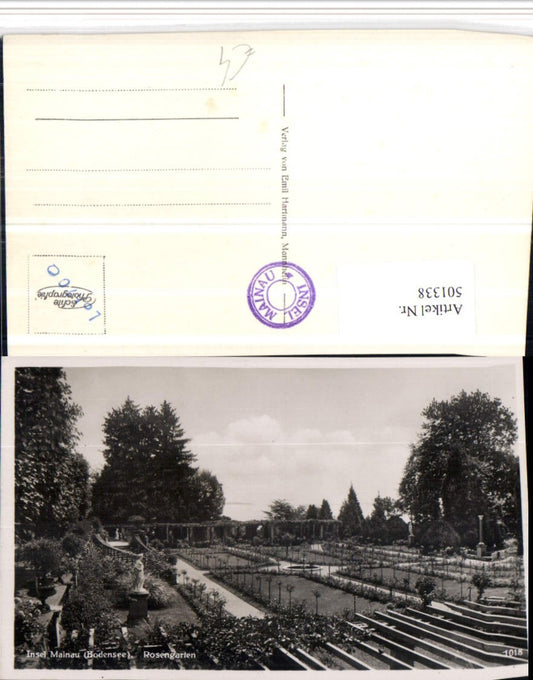 501338, Mainau Island in Lake Constance near Constance, Rose Garden