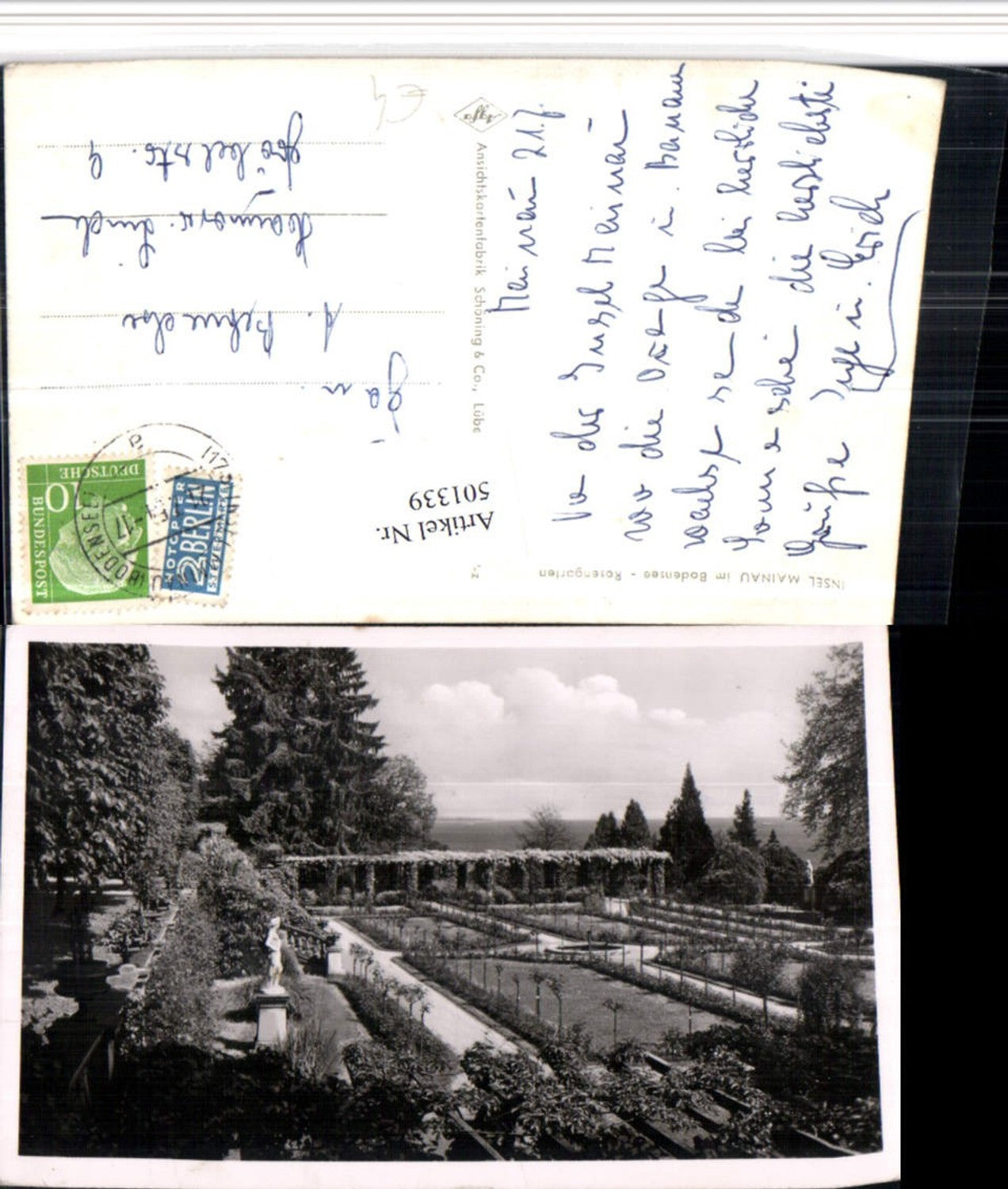 501339,Insel Mainau im Bodensee b. Konstanz Rosengarten