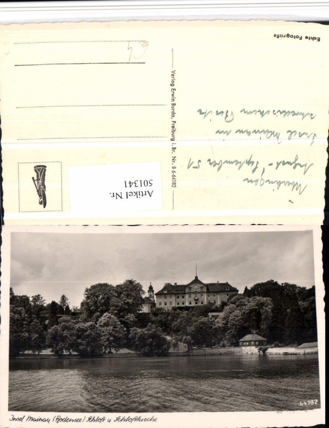 501341,Insel Mainau im Bodensee b. Konstanz Schloss u. Schlosskirche