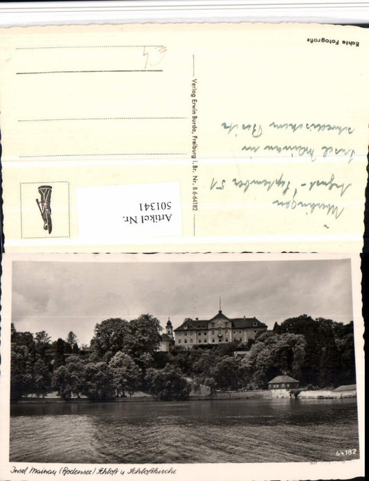 501341, Mainau Island in Lake Constance near Constance, Castle and Castle Church