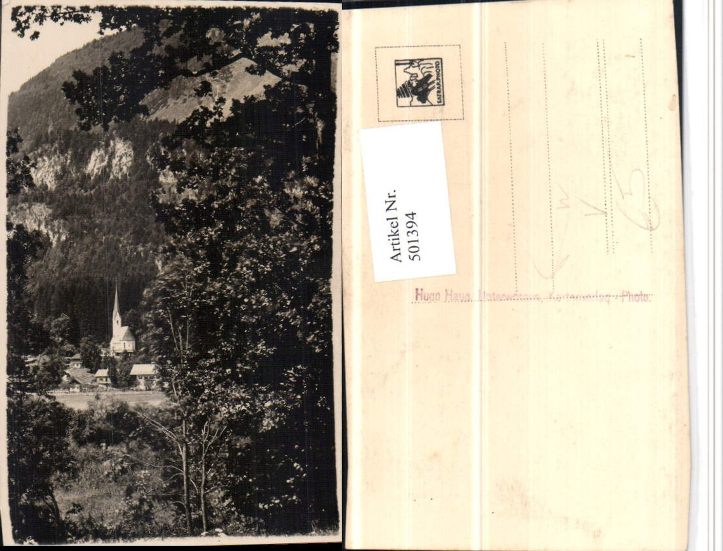 501394,Unterwössen Kirche pub Hugo Haug
