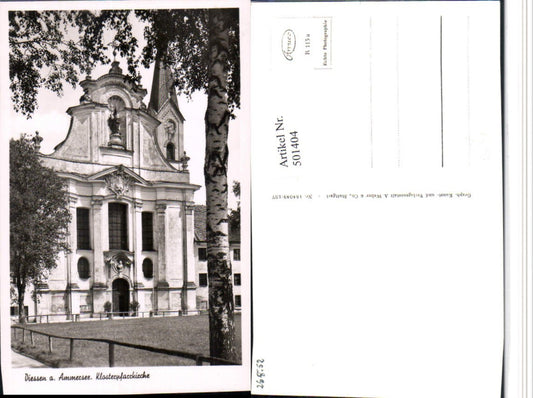 501404,Diessen Dießen am Ammersee Klosterpfarrkirche Kirche