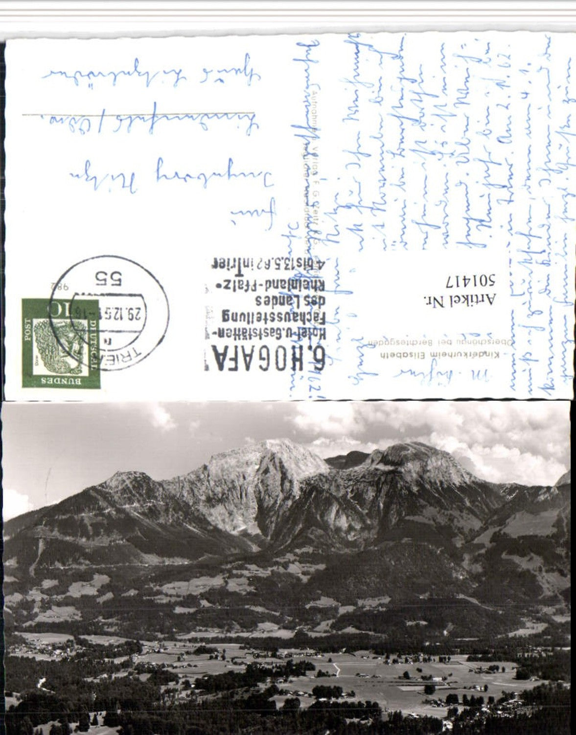 501417,Schönau m. Kehlstein Göll u. Brett Bergkulisse