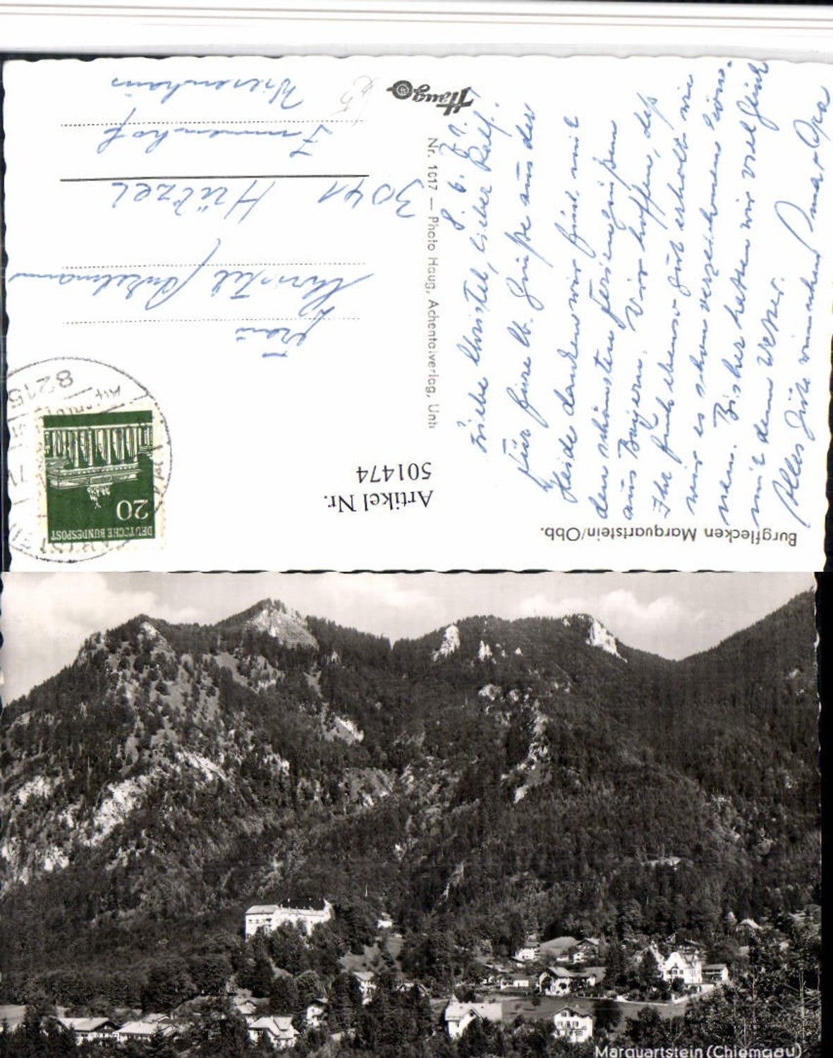 501474, Burgflecken Marquartstein Partial view