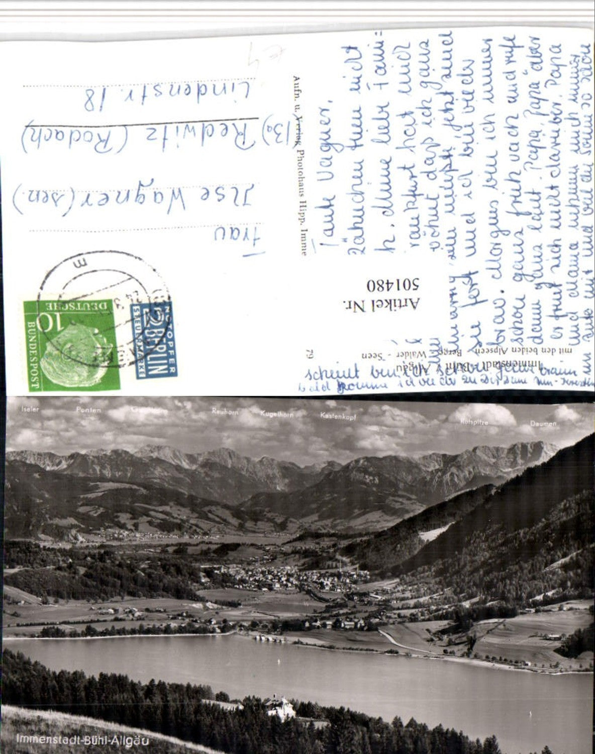 501480,Immenstadt im Allgäu Totale Bergkulisse