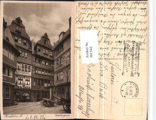 501542,Frankfurt am Main Goldhutgasse Motiv