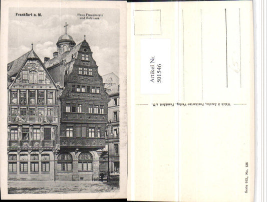 501546,Frankfurt am Main Haus Frauenstein u. Salzhaus