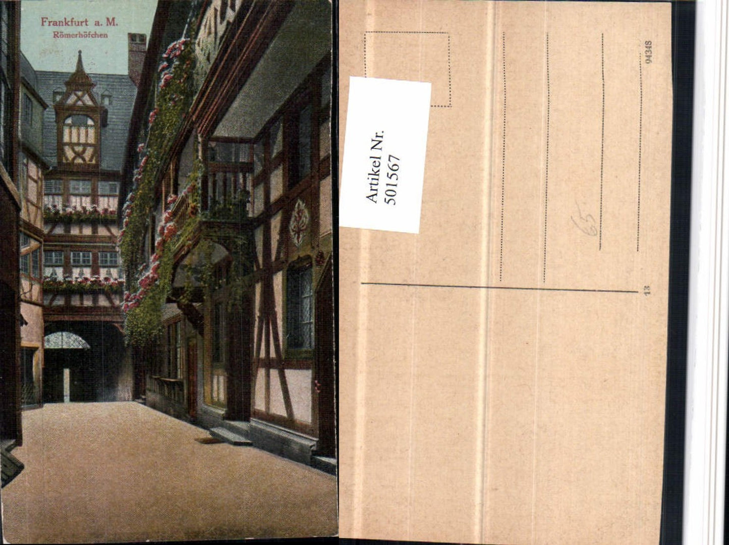 501567,Frankfurt am Main Römerhöfchen Motiv