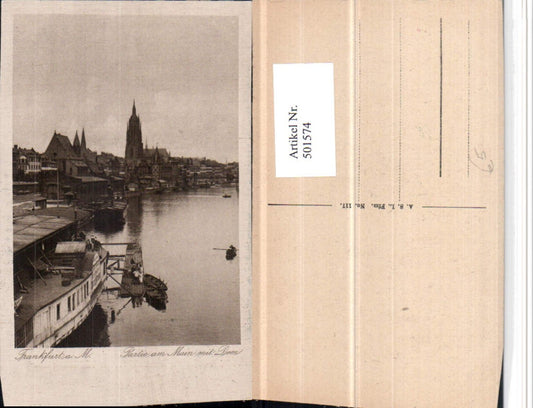 501574,Frankfurt am Main Teilansicht m. Dom