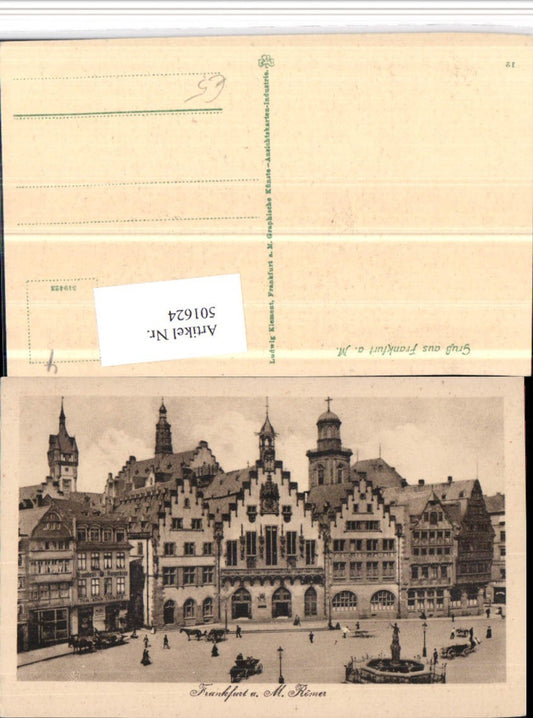 501624,Frankfurt am Main Römer Brunnen