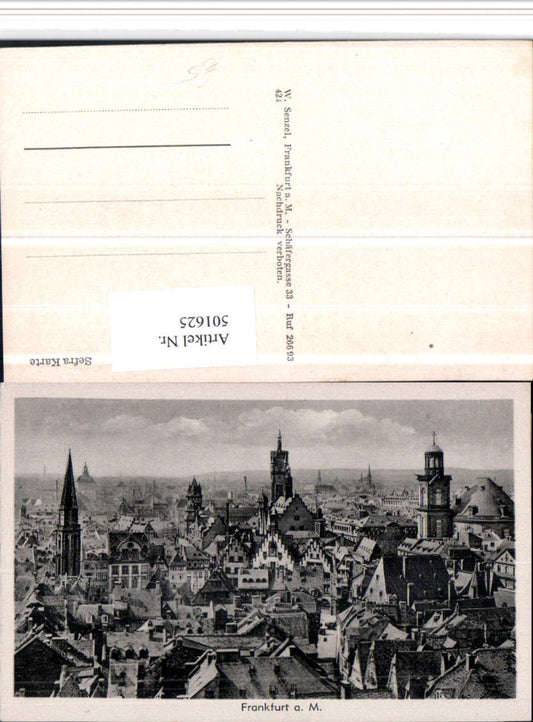 501625,Frankfurt am Main Teilansicht