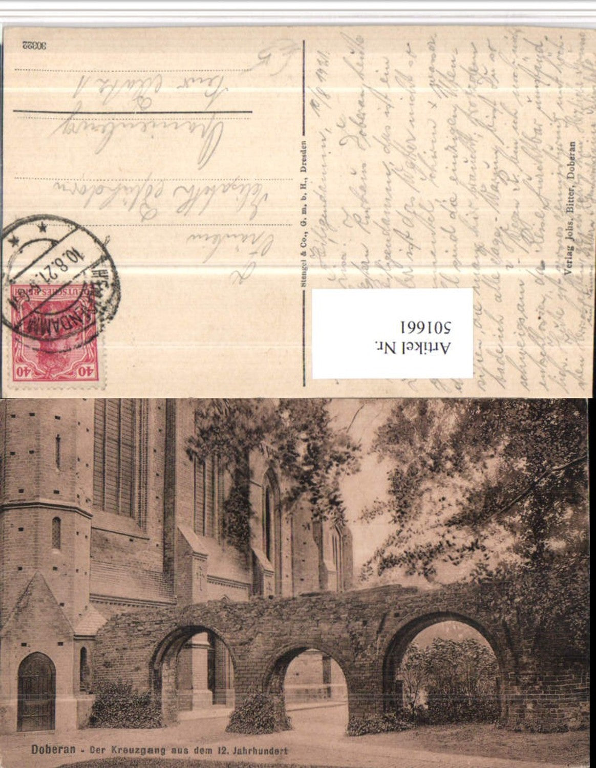 501661,Doberan Münster Kirche Kreuzgang