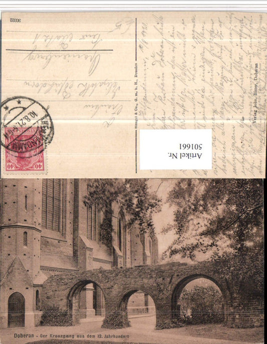 501661,Doberan Münster Kirche Kreuzgang