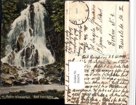 501674,Bad Harzburg Radau Wasserfall