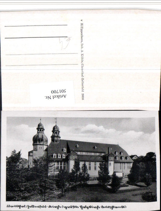501700,Clausthal-Zellerfeld Kirche Holzkirche