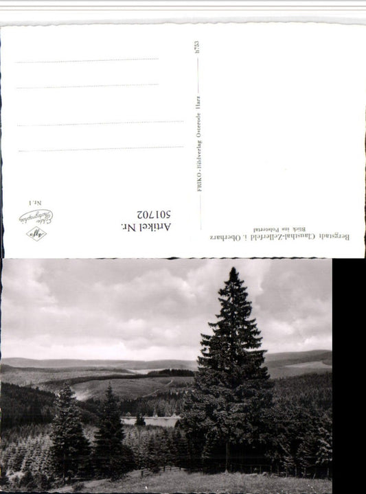 501702,Clausthal-Zellerfeld im Oberharz Blick ins Polstertal