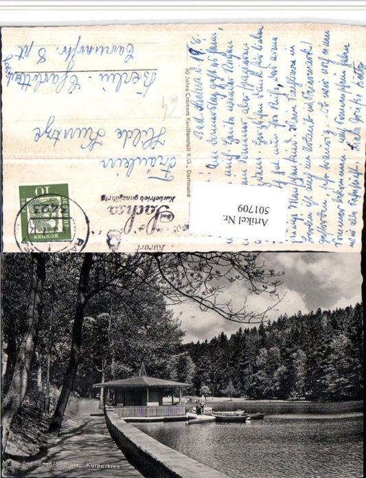 501709,Bad Sachsa Kurparksee See Pavillon