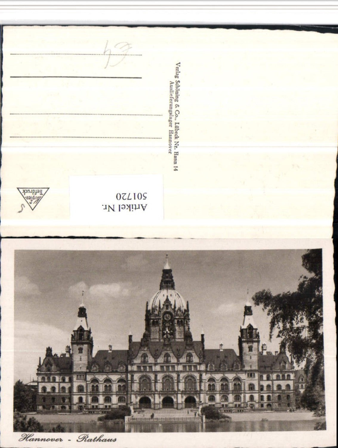 501720,Hannover Rathaus Gebäude