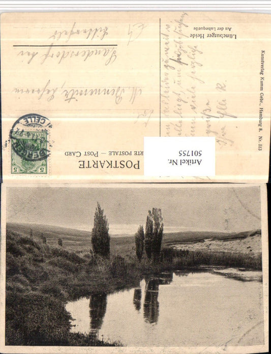 501755,Lüneburger Heide Luhequelle b. Bispingen Landschaft