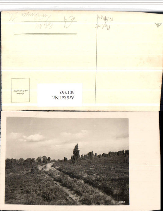 501763,Foto AK Lüneburger Heide b. Schnevedingen Landschaft